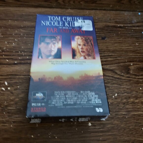 Far and Away (VHS, 1992, unopened/ new with watermark) Tom Cruise Nicole Kidman - Picture 2 of 6